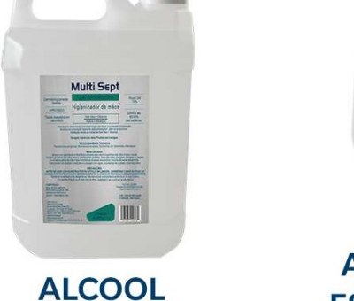 Álcool Antisséptico Gel 5L