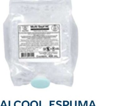 Álcool Espuma Spray — Refil 400/800ml