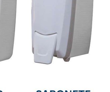 Sabonete 400/800ml Cristal / Branco
