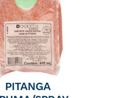 Sabonete Pitanga Espuma / Spray — Refil 400/800ml