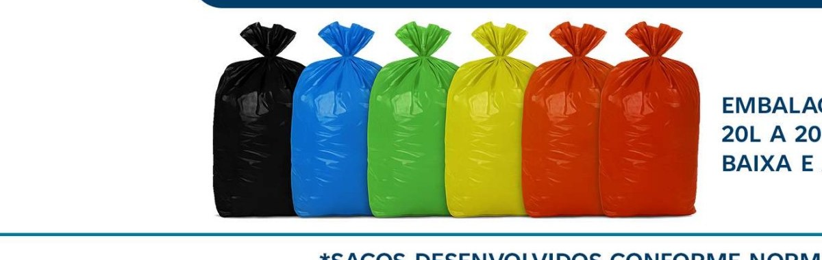 Saco de Lixo 20L — Baixa Densidade